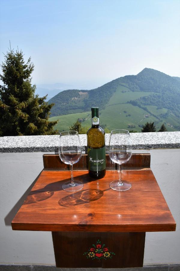 Ferienwohnung Panorama 1200, In The Heart Of The San Fermo Hills Adrara San Rocco Exterior foto