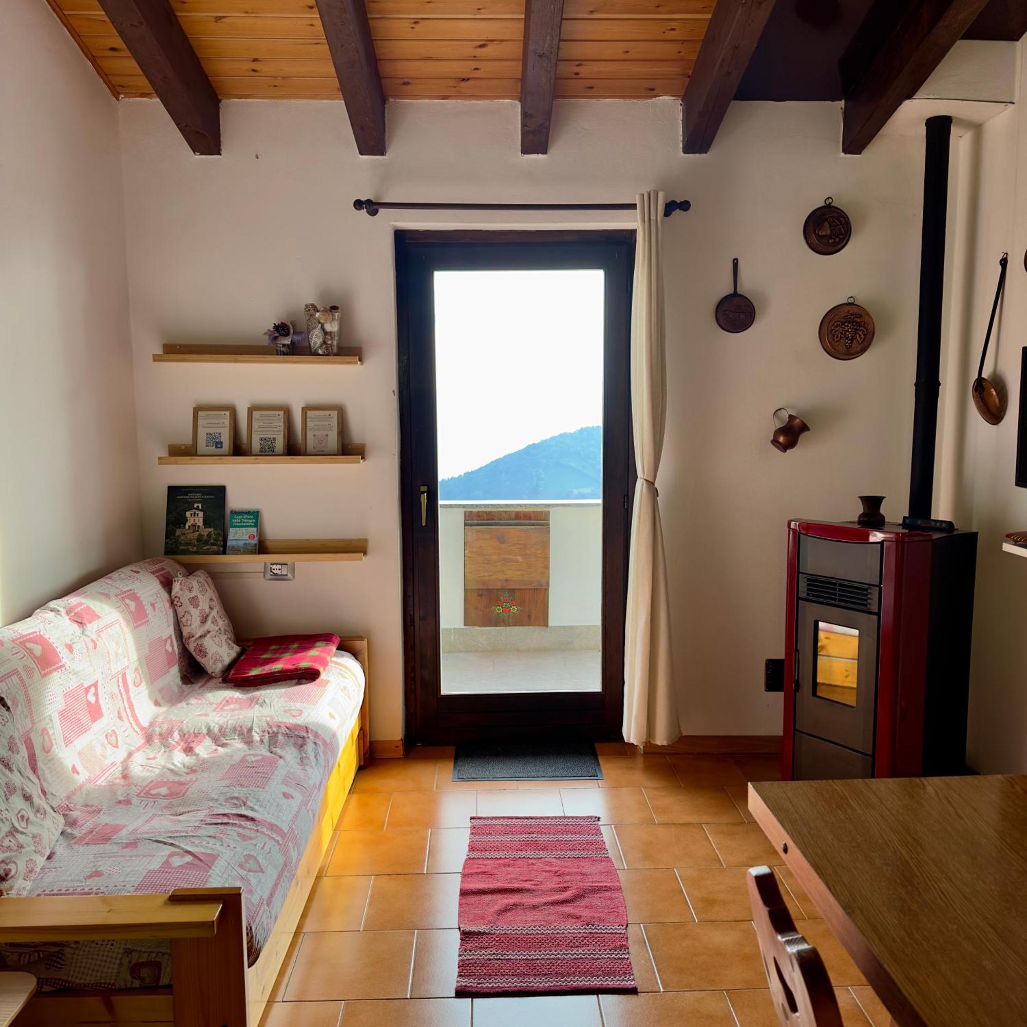 Ferienwohnung Panorama 1200, In The Heart Of The San Fermo Hills Adrara San Rocco Exterior foto